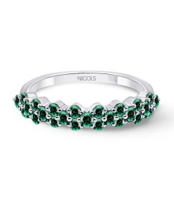 Joyas Nicols | Anillo Emeraldas Honey