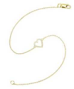 Joyas Nicols Pulseras | Pulsera Oro Love Heart