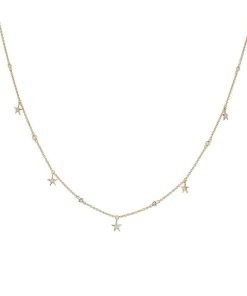 Joyas Nicols Colgantes | Collar Oro Estrellas Celebrity 108