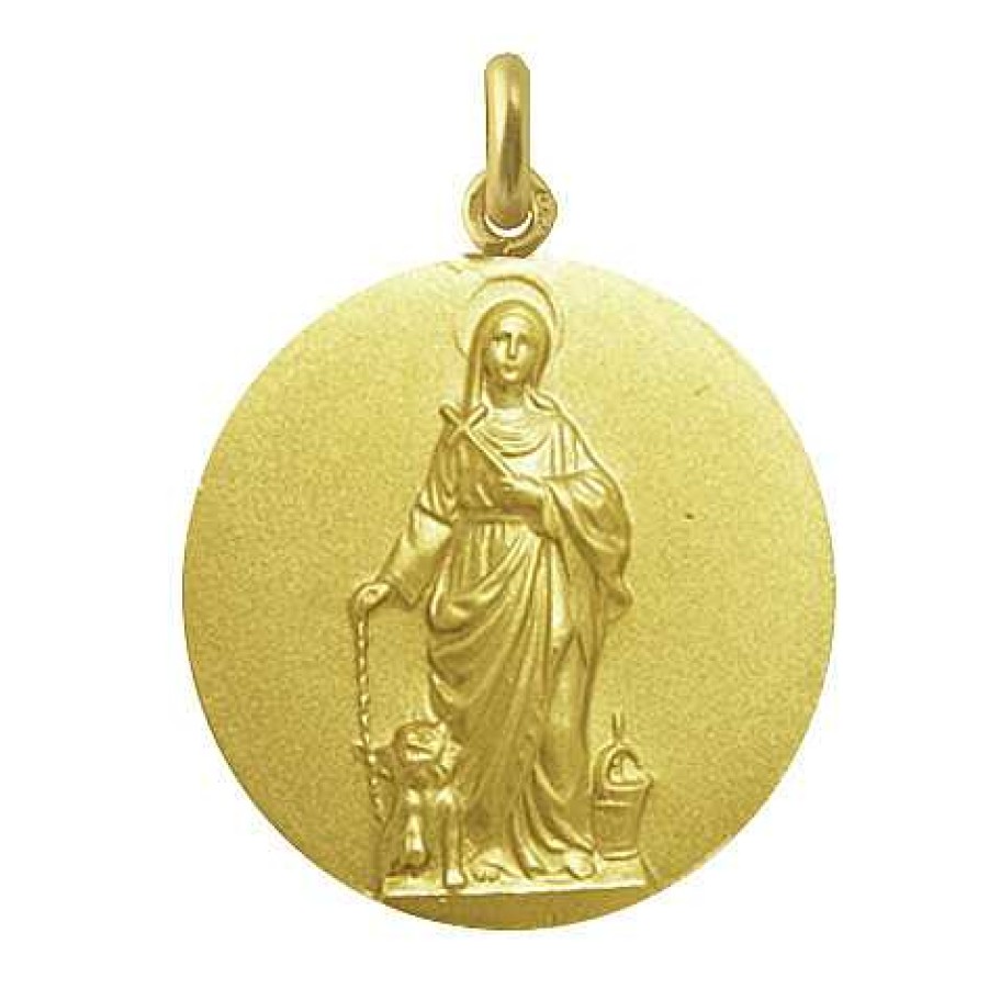 Joyas Nicols Medallas Y Cruces | Medalla Santa Marta Oro 18 Kt.