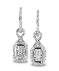 Joyas Nicols | Pendientes Diamantes Square Removal