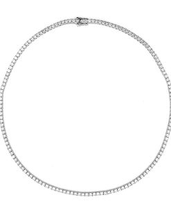 Joyas Nicols Colgantes | Collar Diamantes Riviere 12Ct 43Cm Jackie