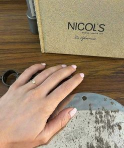 Joyas Nicols | Anillo Diamantes Pill