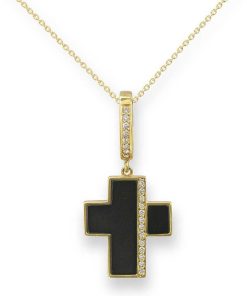 Joyas Nicols Medallas Y Cruces | Cruz Diamantes Cross Line