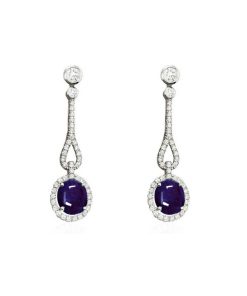 Joyas Nicols | Pendientes Diamantes Zafiro Royal Jewels