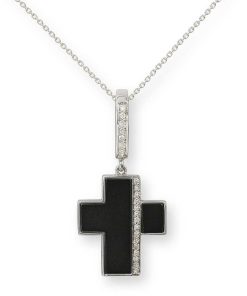 Joyas Nicols Medallas Y Cruces | Cruz Diamantes Cross Line