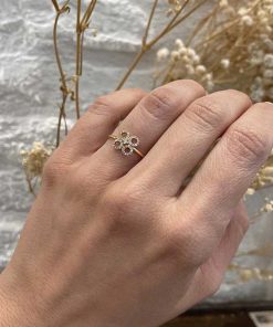 Joyas Nicols | Anillo Flor Redonda Little Details