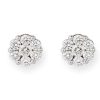 Joyas Nicols | Pendientes Diamantes Camelia 0.30 Dormilonas