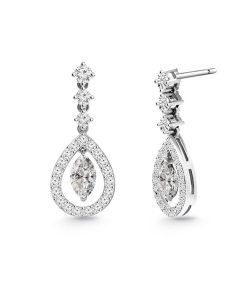 Joyas Nicols | Pendientes Diamantes Leticia 1.20