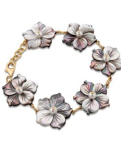 Joyas Nicols Pulseras | Pulsera Oro Flower Power