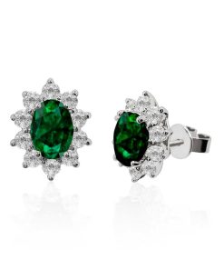 Joyas Nicols | Pendientes Esmeralda Orla 1.90 Ct.