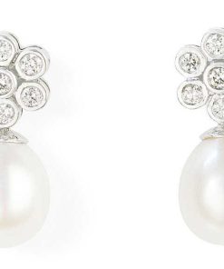 Joyas Nicols | Pendientes Diamantes Pearls Lady