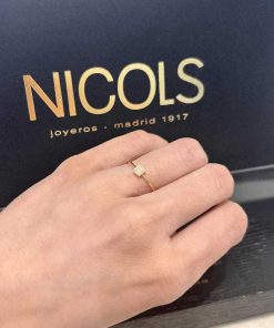 Joyas Nicols | Anillo Diamantes Pill