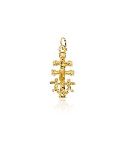 Joyas Nicols Medallas Y Cruces | Cruz De Caravaca Oro 18Kt 23X12Mm