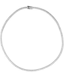 Joyas Nicols Colgantes | Collar Diamantes Riviere 12Ct 43Cm