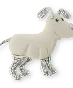 Joyas Nicols Broches | Broche Love My Dogs Perro Pluto