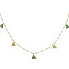 Joyas Nicols Colgantes | Collar Colgantes Piedras Cuarzo Verde Y Cuarzo Lim N Trillon